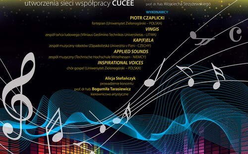 Uroczysty koncert „Oblicza muzyki” z okazji jubileuszu 25-lecia CUCEE